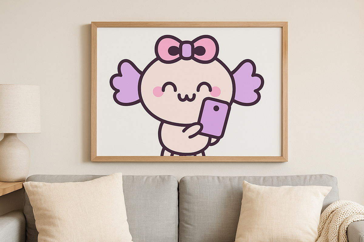 Cute Axolotl Clipart, an Animal Illustration by Palau (Photo 6 of 10)