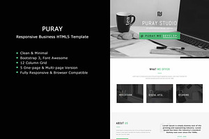 Puray - Business HTML5 Template