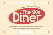 Figeni - Retro Display Font, a Handwritten Font by trabaskriya (Thumbnail 3 of 8)