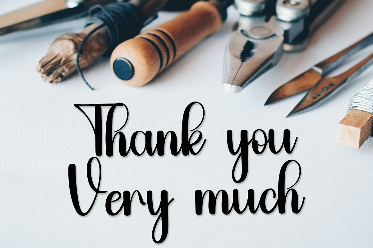 Monday, a Handwritten Font by FreshTypeINK (Photo 7 of 7)