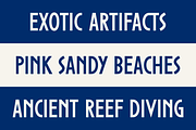 Oceanside Sans, a Sans Serif Font by Bebop Font Foundry (Thumbnail 5 of 8)