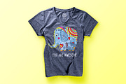 An Elephant In Love. Watercolor., an Animal Illustration by Fairy dreams (Thumbnail 4 of 9)