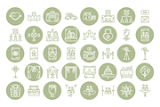 240 Wedding Icons, an Outline Icon by Berkah Studio (Thumbnail 4 of 6)