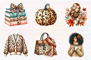 Autumn Clipart Collection, an Illustration by CreationArt (Thumbnail 4 of 5)