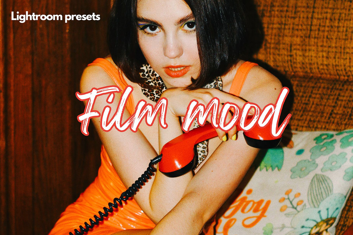 Film Mood Lightroom Preset XMP/DNG, a Layer Style Add-On by MarkoPresets (Photo 1 of 10)