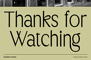 Sandbages, a Sans Serif Font by RockboyStd (Thumbnail 12 of 12)