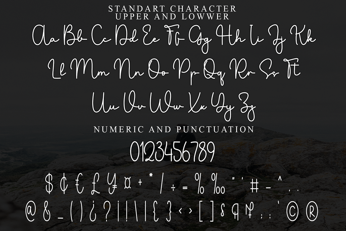 Signature Paradise, a Handwritten Font by InermediaSTUDIO (Photo 6 of 8)