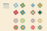 Winter Holidays | Peace Collection, a Pattern Graphic by Type Art Crafters (Thumbnail 12 of 15)