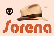 CS Sorena – Retro Font, a Sans Serif Font by Craft Supply Co. (Thumbnail 1 of 8)