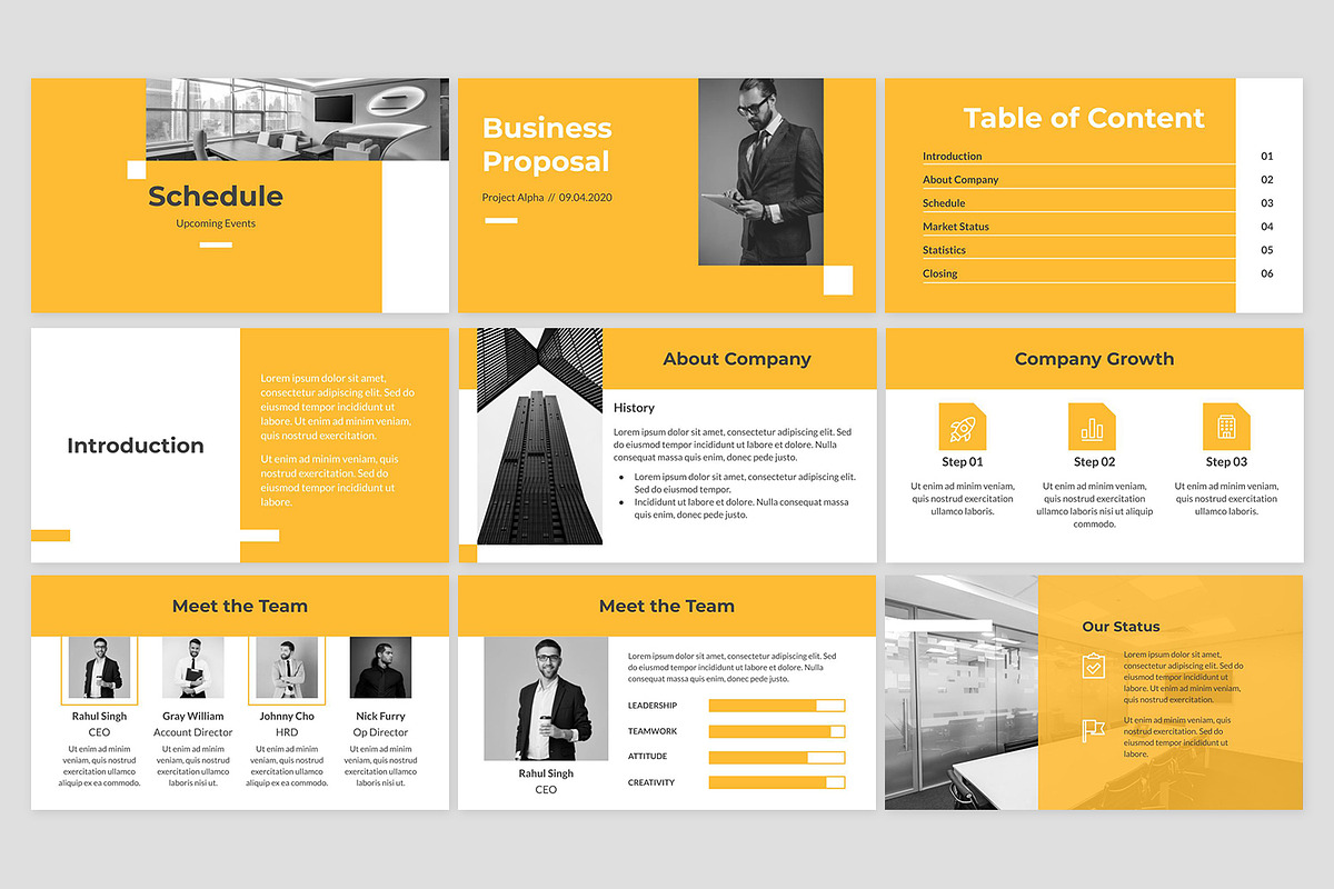 Proposal Google Slides, a Presentation Template by Fitra Noor (Photo 2 of 3)