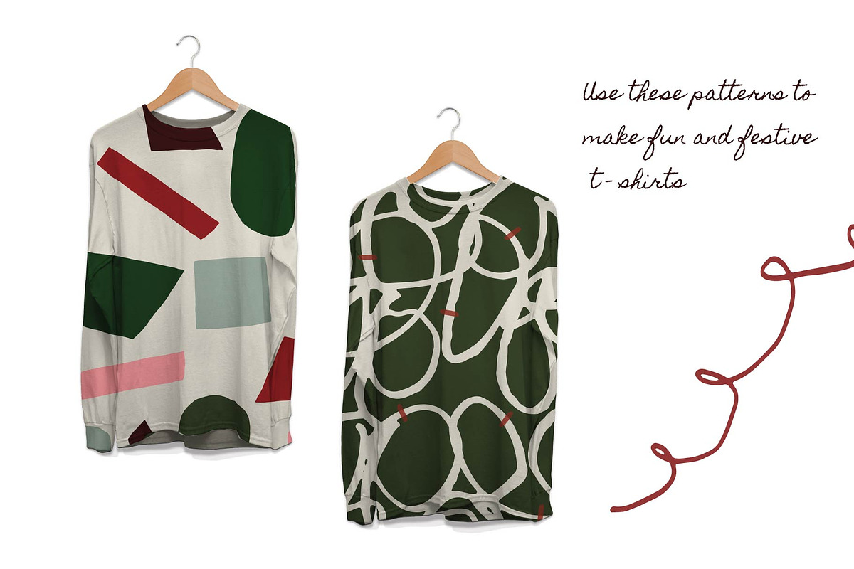 Modern Holiday | Patterns + Artboard, a Pattern Graphic by The Collective Studio (Photo 8 of 10)