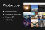 Photocube Tumblr Theme, a Websites & App Template by Vietism (Thumbnail 1 of 3)