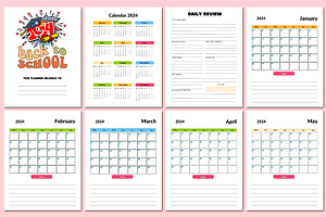 2024 Back To School Planner Canva