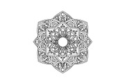 Mandala Flower SVG Bundle, an Illustration by Creativeshirt (Thumbnail 4 of 31)