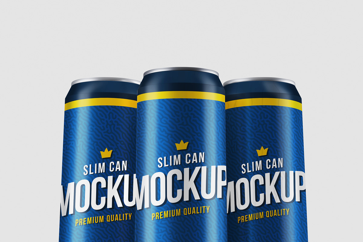 Realistic Slim Can Mock-up, a Print Template by Propex (Photo 12 of 17)