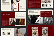 Burgundy Business Strategy Deck, a Presentation Template by Pani Temp. (Thumbnail 6 of 13)