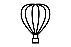 Air Balloon icon, an Icon by Sumberpangan