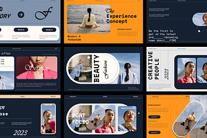 Modern Beauty Google Slides Template