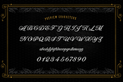 Artonic typeface +Bonus Pack, a Script Font by seventhimperium (Thumbnail 3 of 5)