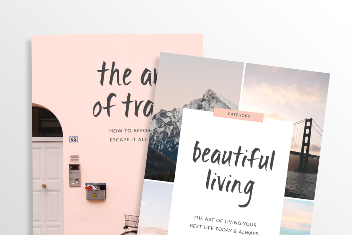 Wanderlust 10 Social Media Templates, a Social Media Template by Kimi Kinsey (Photo 2 of 6)