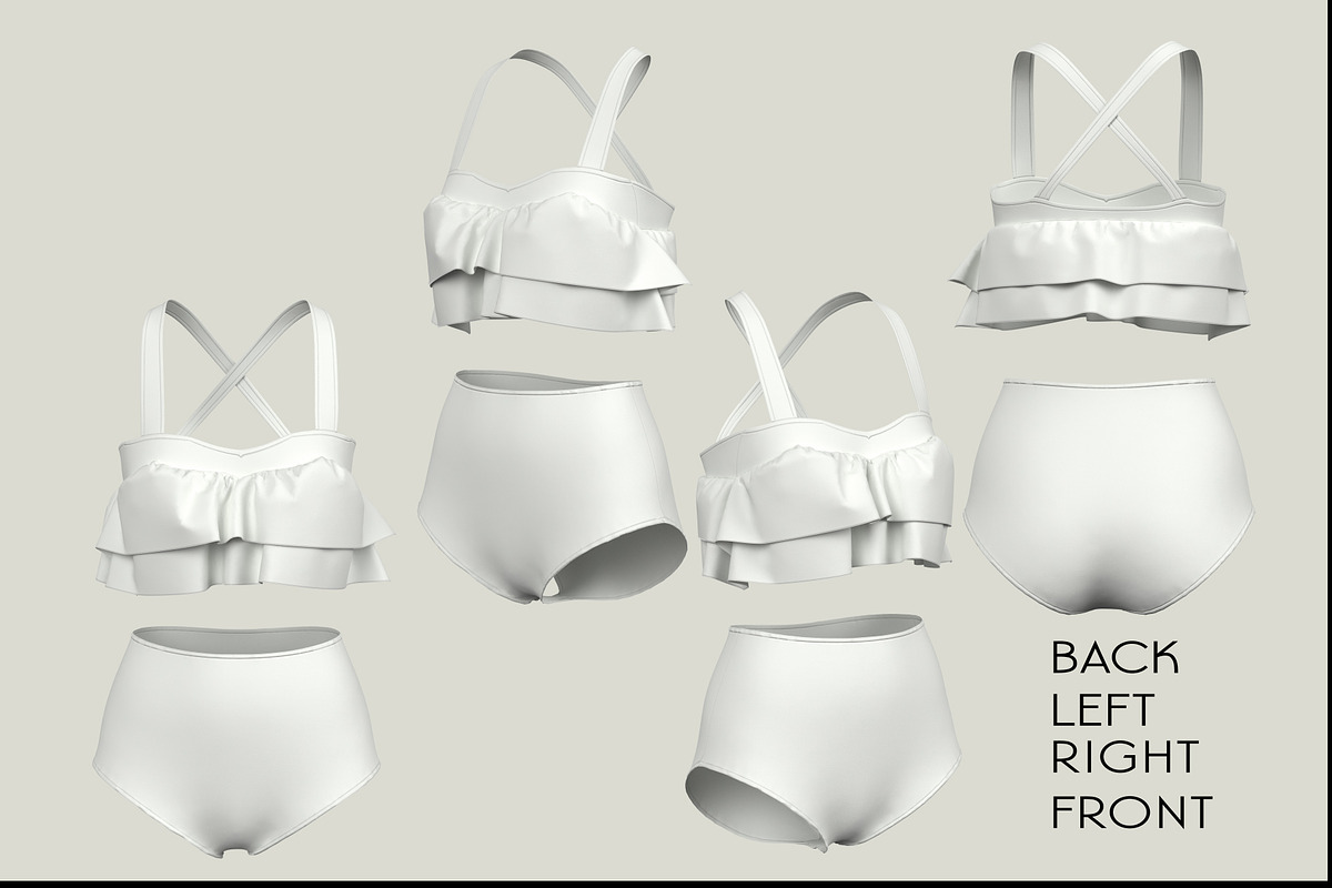 Swimming Suit Mockup, an Advertising Mockup by PudraART (Photo 8 of 8)