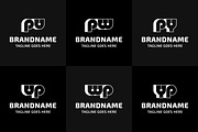 Letters PU UP PW WP PY YP Bold Logo, a Branding & Logo Template by Pray Art Design Studio (Thumbnail 2 of 2)