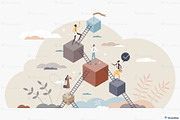 Office Life Vector Illustration Set, a Work Illustration by VectorMine (Thumbnail 16 of 16)