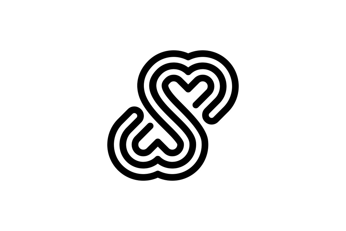 Love Heart People Care Line Art Logo, a Branding & Logo Template by Buqancreative (Photo 3 of 5)