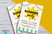Summer Party Flyer - Canva Template, a Flyer Template by Madhabi Studio (Thumbnail 3 of 5)