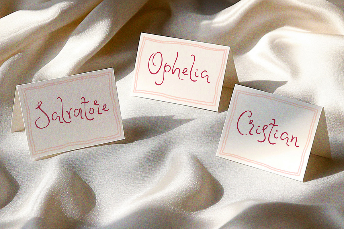 Swirly Letters Whimsical Font Duo, a Handwritten Font by Ayya Studio (Photo 8 of 15)