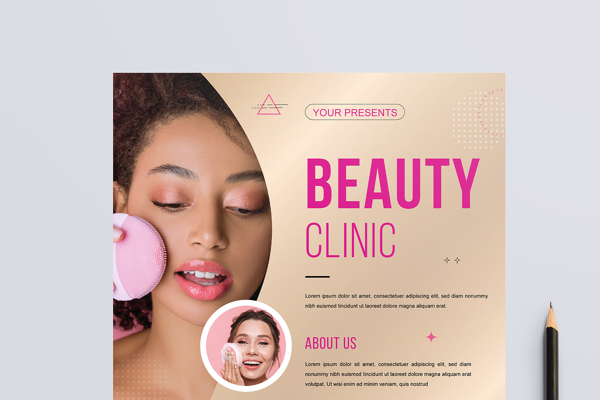 Beauty Care Flyer Set, a Flyer Template by MightyDesign (Photo 2 of 8)