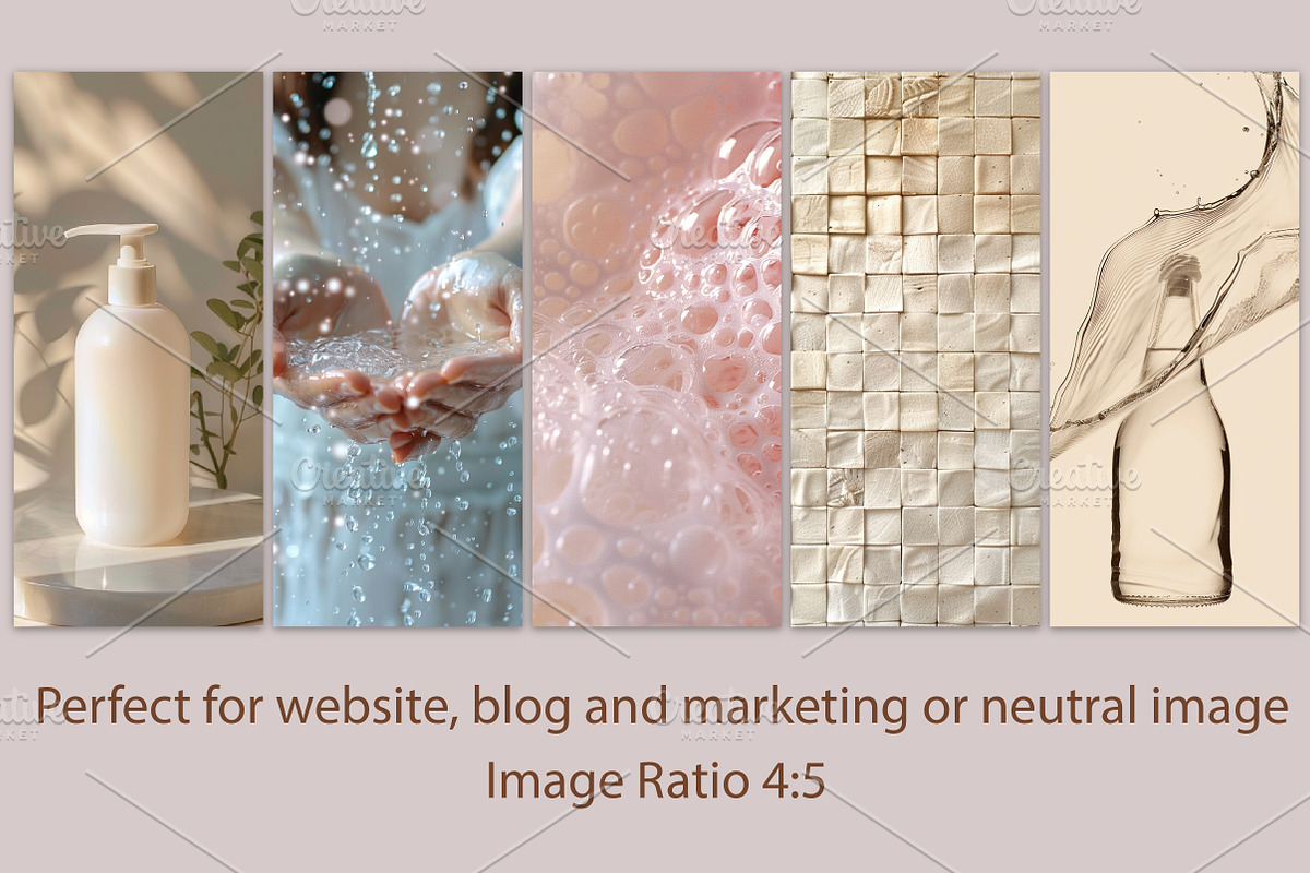 Skin Beauty Stock Image Collection, a Graphic by YA Design (Photo 3 of 4)