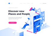 Isometric illustration kit - People, a Templates & Theme by Formfrom (Thumbnail 8 of 34)