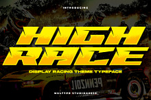 Highrace Racing Font