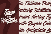 Haydes Script Font, a Script Font by YdhraStudio (Thumbnail 3 of 12)
