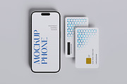 Phone with Credit Card Mockup, a Card Template by graphicstory (Thumbnail 4 of 9)