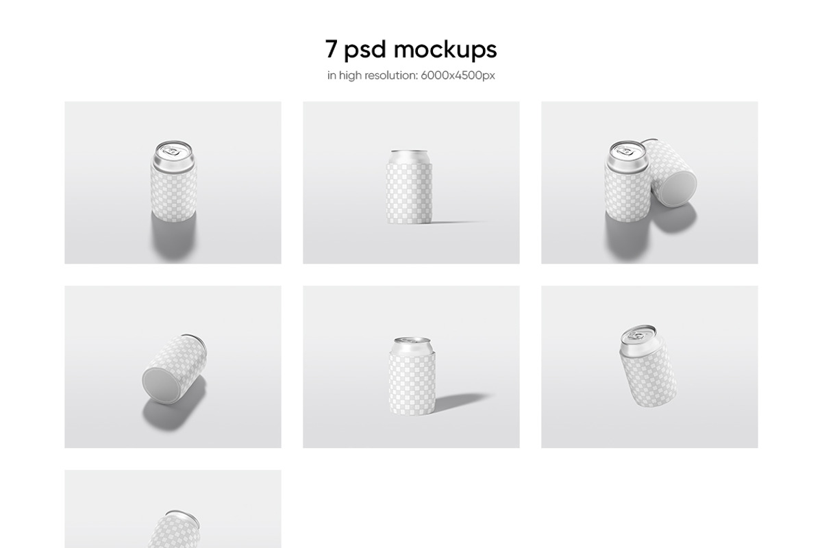 Can Cooler Mockup, a Cups & Container Mockup by WebAndCat (Photo 2 of 16)