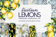 Sicilian lemons, an Education Illustration by LiliaUdod (Thumbnail 1 of 8)