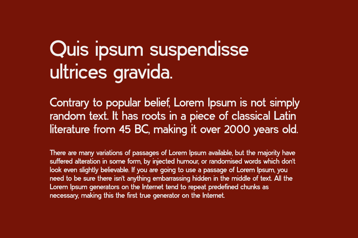 Mandisa Modern Sans Serif Font, a Sans Serif Font by UICreative (Photo 12 of 13)