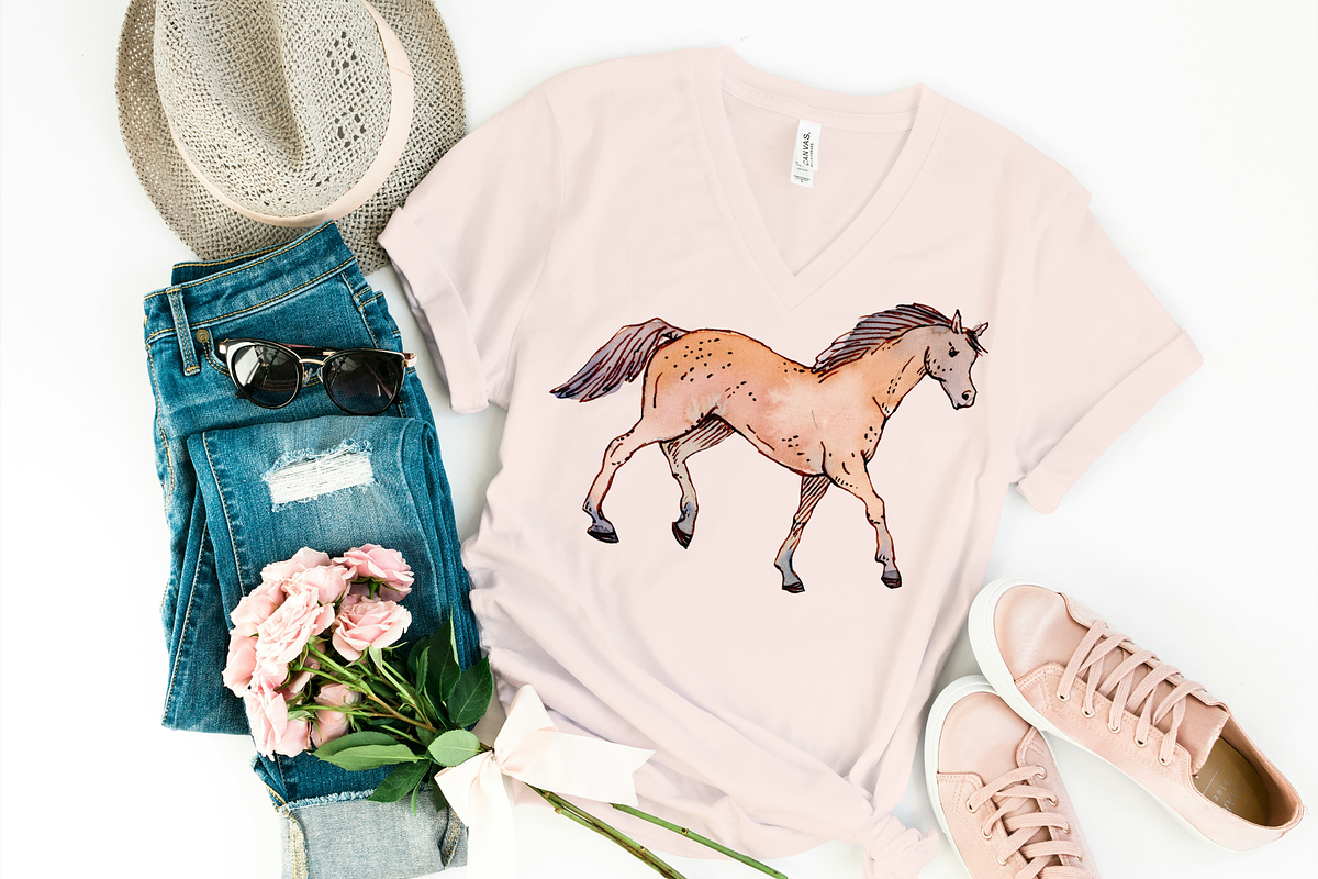 Cowgirl Clipart, Cute Western Girl, an Object Illustration by swiejko (Photo 7 of 8)