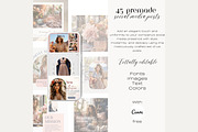 45 fashion social media post, a Social Media Template by Cute Little Workshop (Thumbnail 2 of 5)