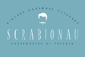 Scrabionau Font