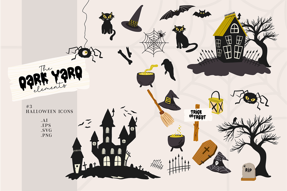 Wickedly Delicious Halloween, a Seasonal Illustration by CreaFlowDesign (Photo 4 of 8)