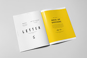 US Letter Brochure Mock-up 2, a Books & Magazine Mockup by Yogurt86 (Thumbnail 3 of 11)