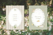 Happy Easter. Watercolor clipart, an Animal Illustration by Kreker Kate (Thumbnail 3 of 10)