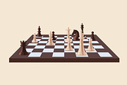 Chessboard with chess pieces, an Education Illustration by Good Studio (Thumbnail 2 of 4)