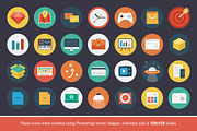 Ballicons — original flat icons set, an Icon by pixelbuddha.net (Thumbnail 2 of 5)