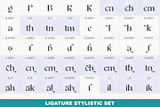 Belgan Aesthetic, a Serif Font by INKSUN™ (Thumbnail 14 of 16)