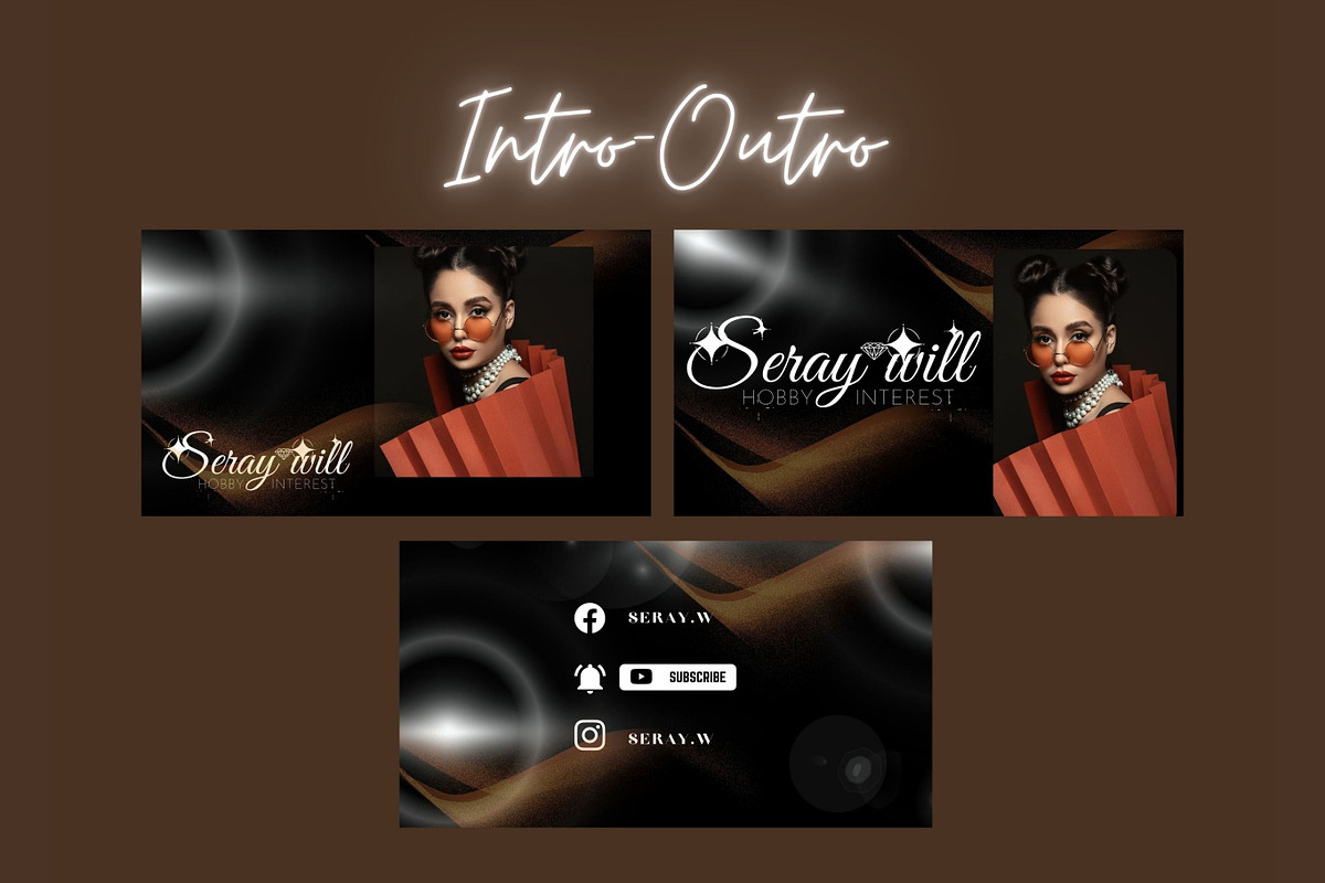 Editable YouTube Branding Kit, a Social Media Template by Jaboor Magics (Photo 5 of 8)
