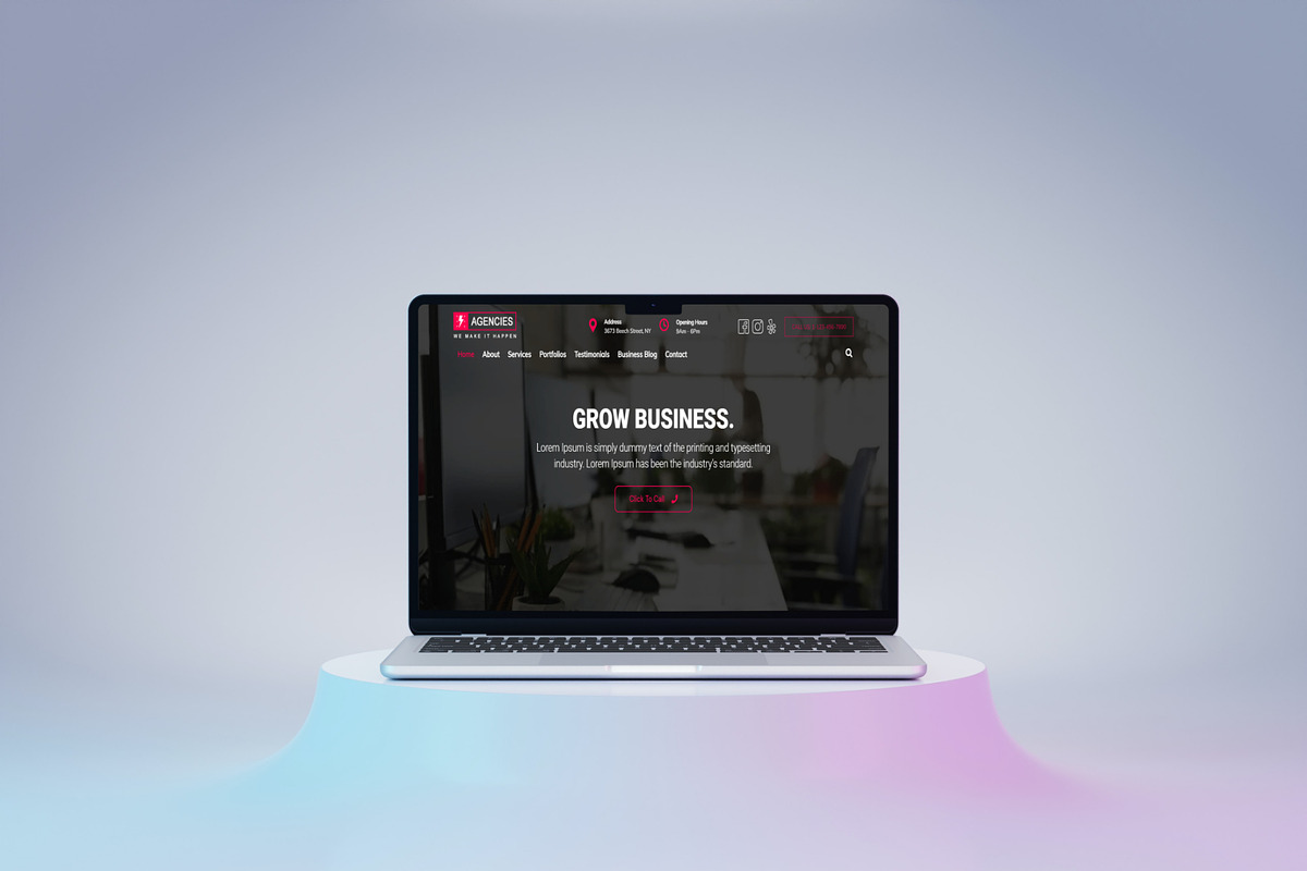 Agencies WordPress Theme - Agencies Pro preview 5